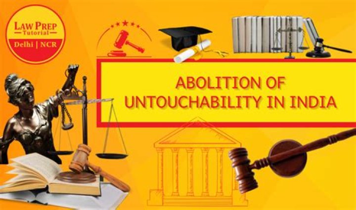 In which year untouchability abolished in india?