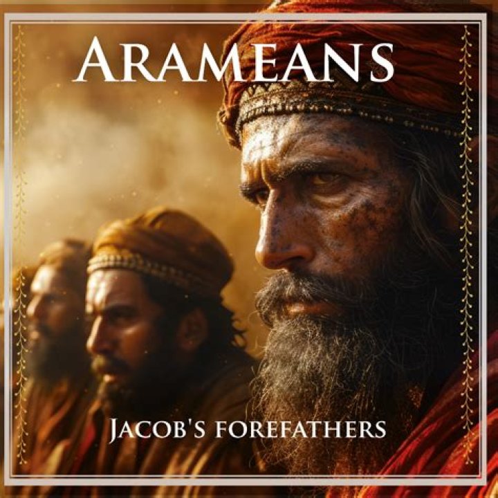 Who were the arameans descended from?
